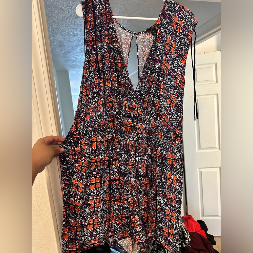 Patterned Romper